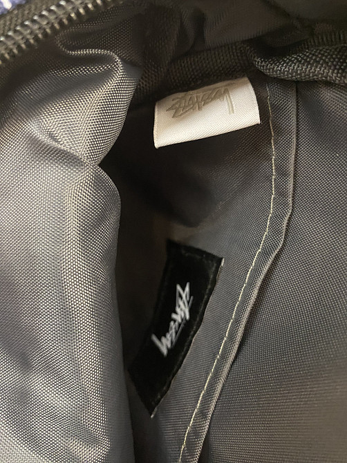 Сумка через плече Stussy 19x16 синій/білий Запоріжжя - фото 10
