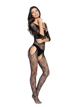 Бодистокинг - Bodystocking 6032, Black, S/L Sex Aura Киев