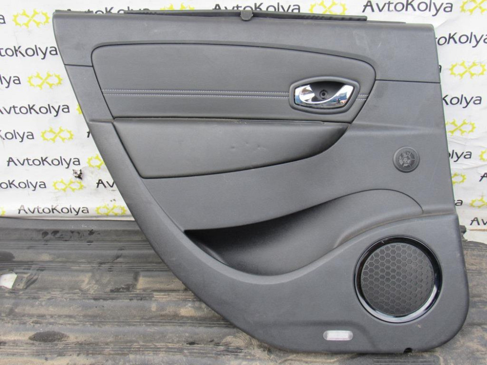 Карта дверей задня ліва Renault Scenic III 2013-2016 (829A17541R) Ковель - изображение 1