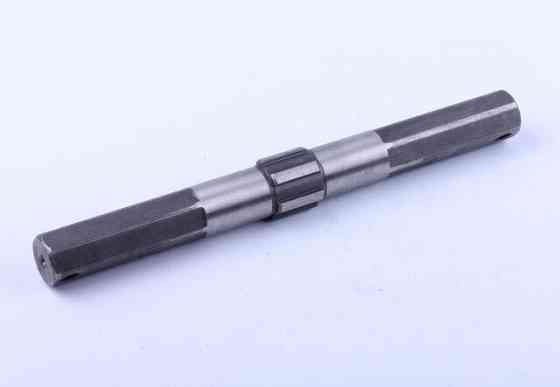 Вал шестигранний L-255 мм Z-6 на бензиновий двигун мотоблок 168F-170F Мукачево