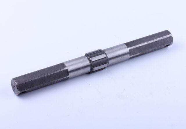 Вал шестигранный L-255 мм Z-6 на бензиновый двигатель мотоблок 168F-170F Мукачево - изображение 1