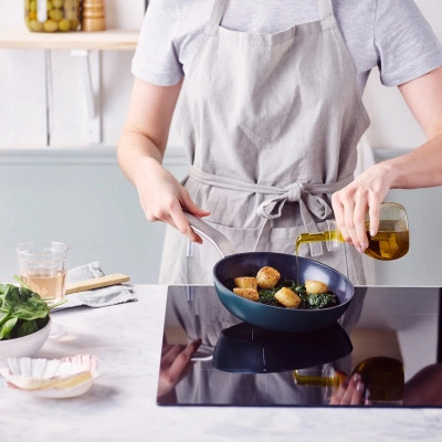 Сковорода GreenPan Evolution, 28 см з керамічним покриттям, темно-зелена (CC006391-001) Винница - изображение 2