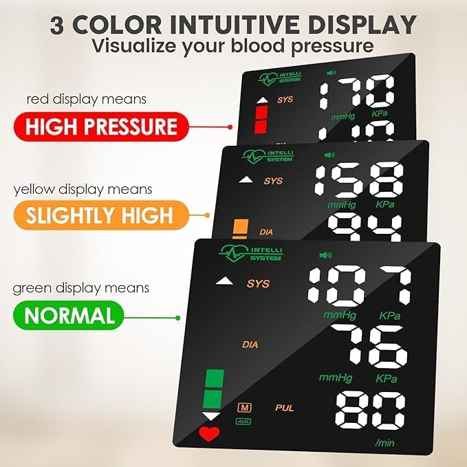 Автоматический тонометр на запястье Intelli System Black цифровой с сенсорным LED экраном, памятью на 198 измерений и футляром Киев - изображение 5