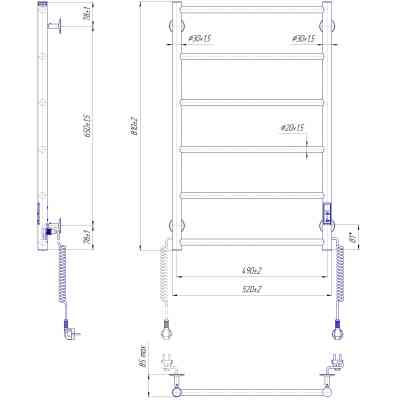 Сушарка для рушників MARIO Класік F НР-ITR К (2.3.0703.10.G) Вінниця