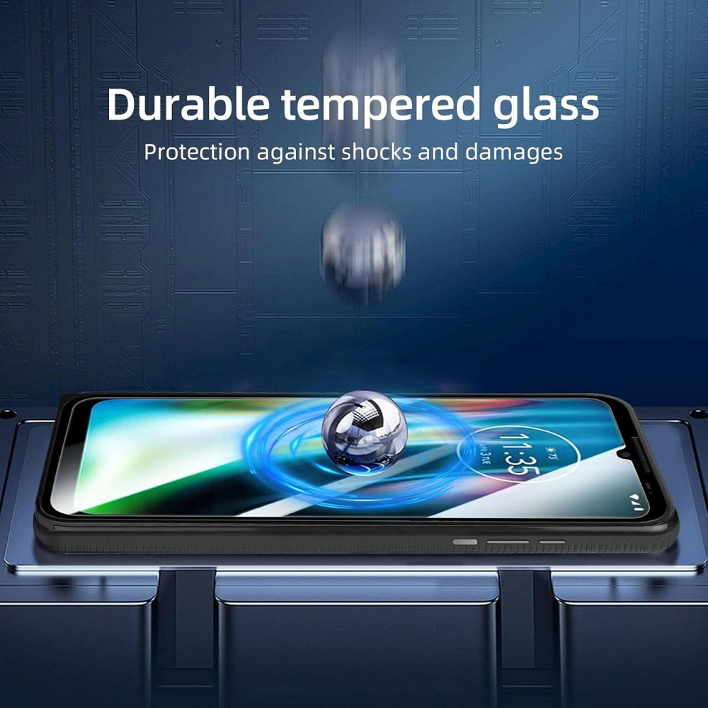 Защитное стекло Motorola Defy (2021) прозрачное 3 шт 9H 0.33 мм без пузырей антибликовое закаленное Киев - изображение 8