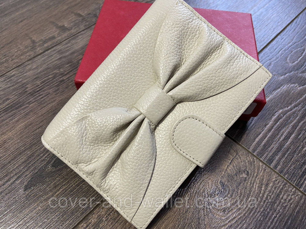 Жіноче портмоне обкладинка для паспорта і грошей білого кольору Salfeite Київ - фото 10