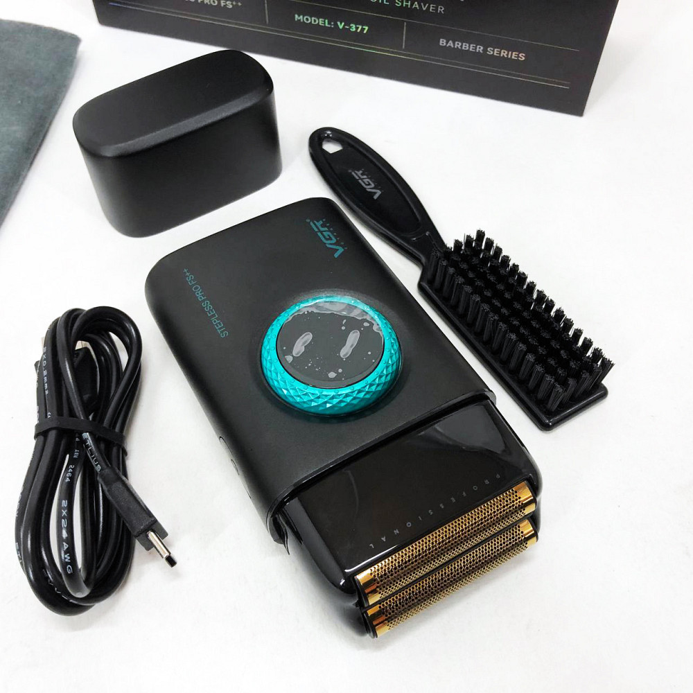 Электробритва с бритвенной насадкой, Электробритва для профессионального бритья, Портативная бритва HM-51 Львов - изображение 12