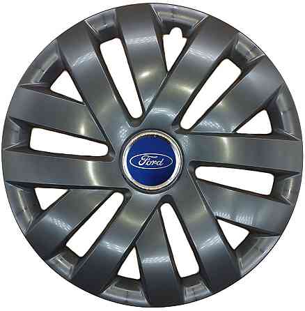 Автомобільні модельні ковпаки R15 SJS Ford 315 4шт, чорні Київ