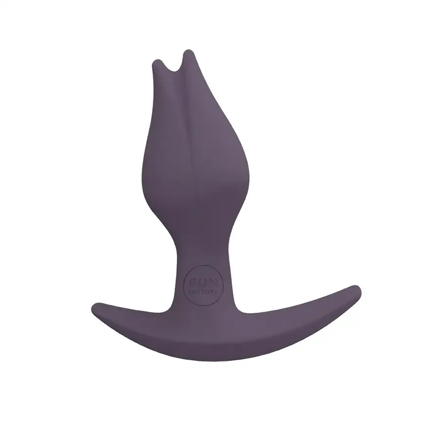 Анальна пробка Fun Factory BOOTIE FEM, фіолетова, у вигляді бутона, діаметр 2,9 см, тонкий обмежувач Львів - фото 1