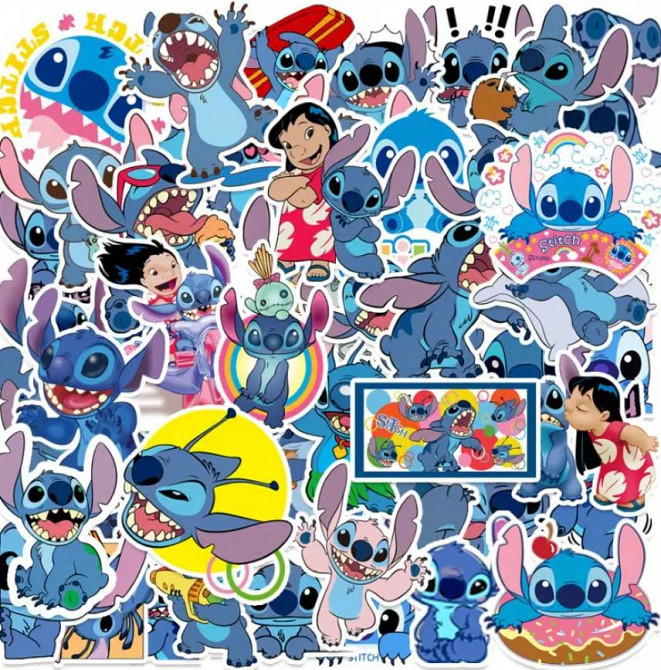 Набор виниловых наклеек (стикеров) Disney 