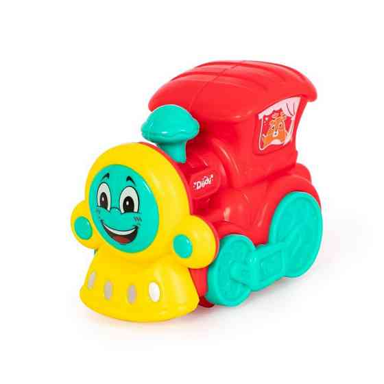 Дитяча іграшкова машинка "Паровозик" 8620_паровозик_червоний Вінниця