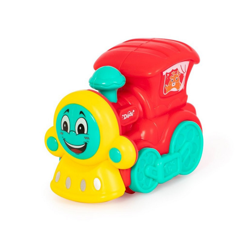 Дитяча іграшкова машинка "Паровозик" 8620_паровозик_червоний Вінниця - фото 1