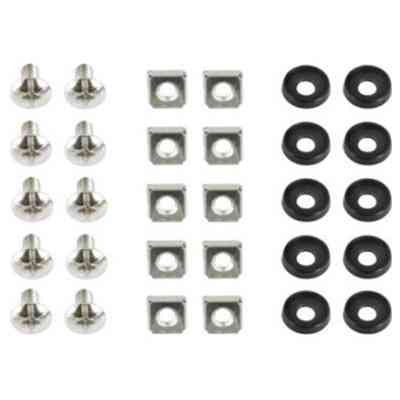 Крепление для 19" оборудования Cablexpert (винт M6, гайка, шайба) комплект крепежа М6 * 50 (19A-FSET-02) Винница