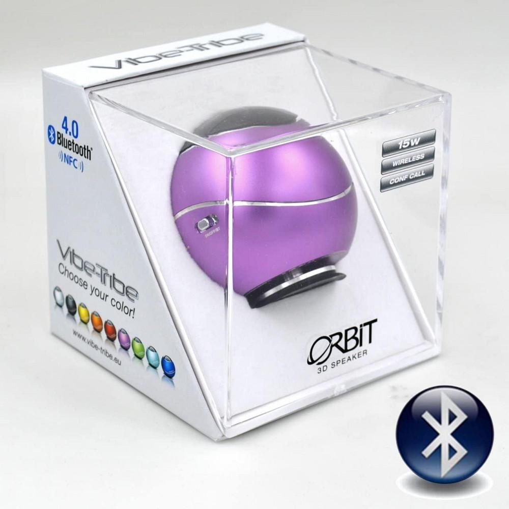 Віброколонка Vibe-Tribe Orbit speaker 15 Вт, пурпурна Рівне - фото 5