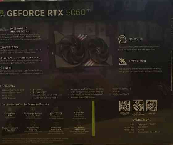 MSI GeForce RTX 5060Ti 8GB Gaming OC G506T-8GC Нові! Харків