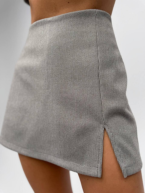 Жіночий стильний повсякденний костюм-двійка кашемір трикотаж Оливка, 46/48 Одеса - фото 8