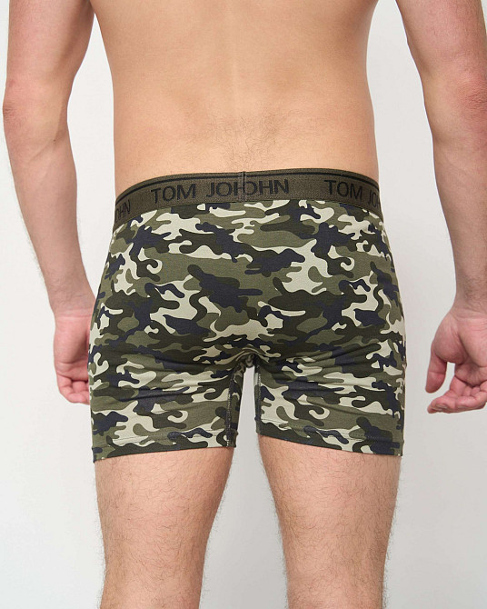 Боксеры мужские Tom John - Хаки в разводы 2200-23 M Киев - изображение 5