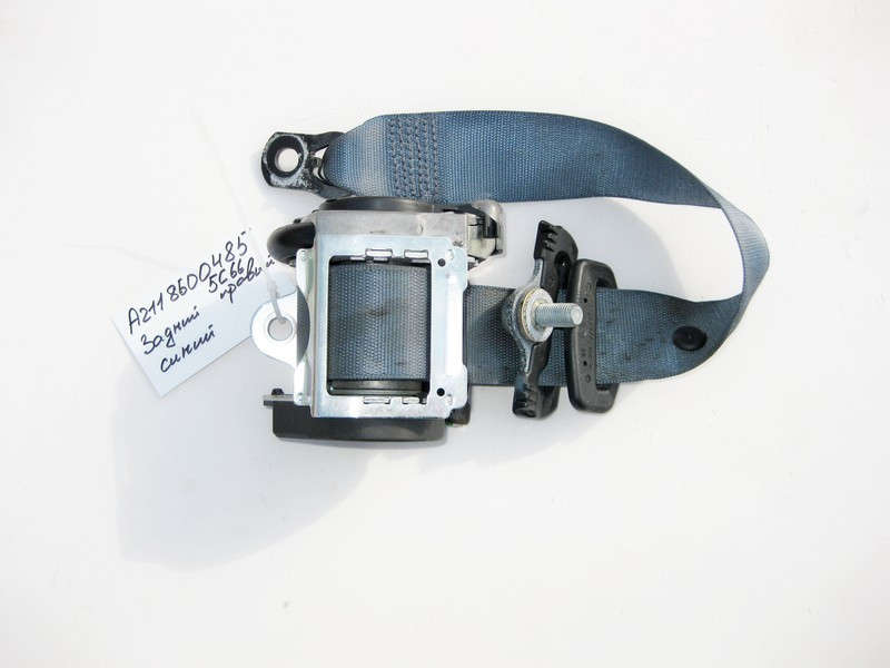 Mercedes-Benz  A2118600485 5C66 Ремінь безпеки задній правий синій E-Class W211 Одеса - фото 1