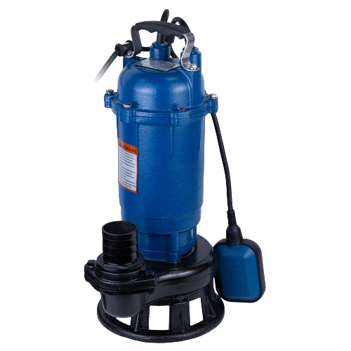 Насос каналізаційний 1,1кВт 12м 300л/хв з ножем чавун Wetron Житомир - изображение 1