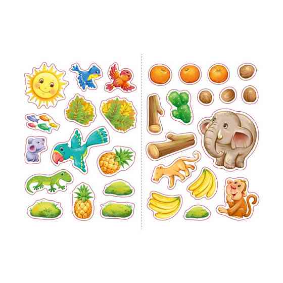 Создай свою историю Слоник Ранок 1298011 с наклейками Винница