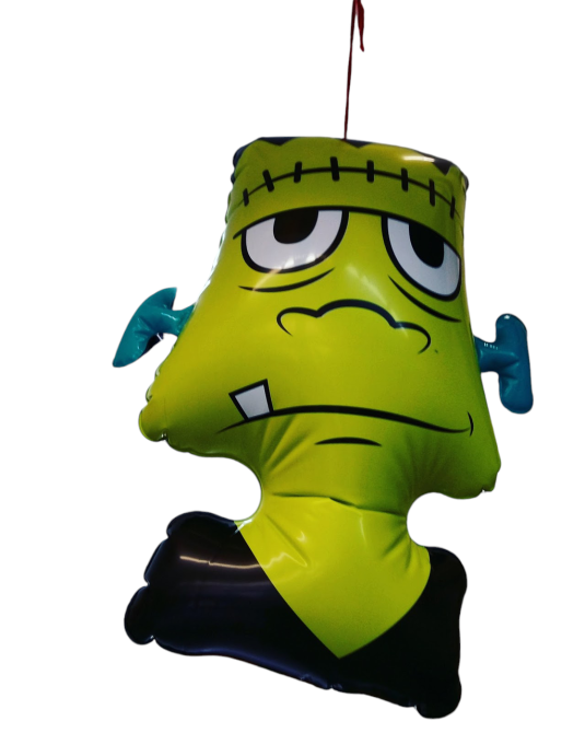 Повітряна куля Франкенштейн декор на Хелловін 43,5 х 35,5 см Німеччина салатовий Київ - фото 3