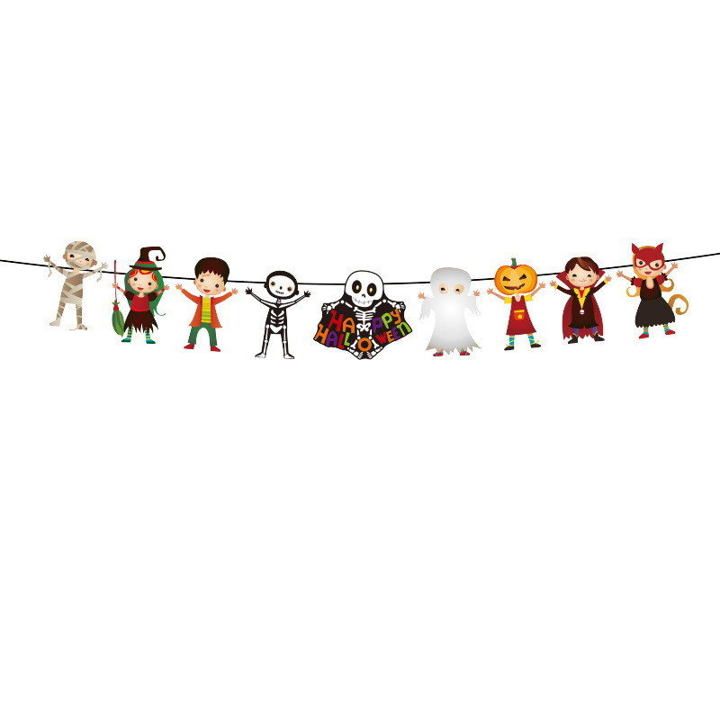 Гірлянда для Хелловіну декор 280 см різнобарвний Київ - фото 4