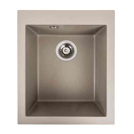 PLATINUM Гранітна мийка для кухні Platinum 4150 SOKIL матовий Титан Київ
