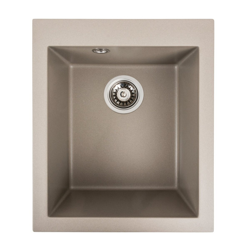 PLATINUM Гранітна мийка для кухні Platinum 4150 SOKIL матовий Титан Київ - фото 1