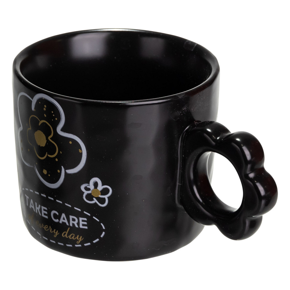 Чашка для чаю та кави порцелянова 420 (мл) гарна оригінальна кружка на подарунок FM-14C Коломия - фото 3