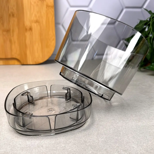 Вазон Pera Орхідея 2,3л димчастий сірий прозорий ELIF Житомир - фото 3