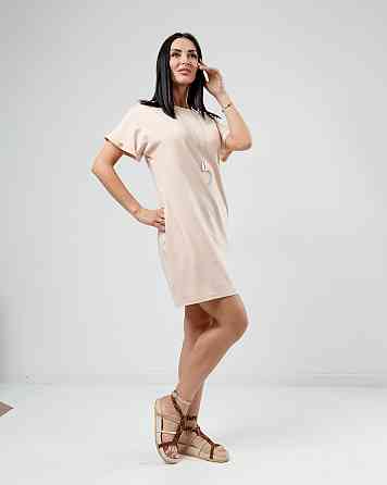 Летнее платье с карманами Nirvana 42-44, Бежевый Киев