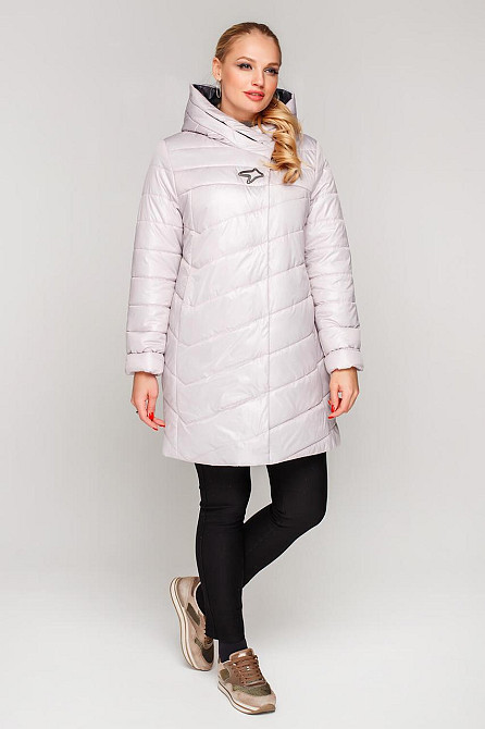 ЖЕНСКАЯ ДЕМИСЕЗОННАЯ КУРТКА АМАДА ОТ  ПРОИЗВОДИТЕЛЯ. НОВИНКА 2020 Г. БОЛЬШИЕ РАЗМЕРЫ 50-60 Р. Киев - изображение 7