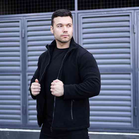 Толстовка флисовая Pobedov Voin Черный M BLto2 540Mba Киев