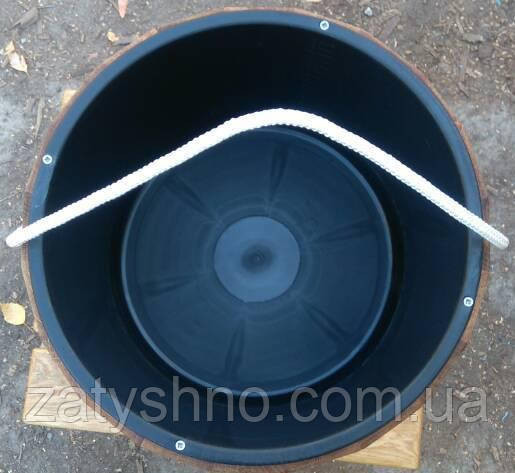 Ведро дубовое на 16 литров со вставкой для бани и сауны Киев - изображение 2