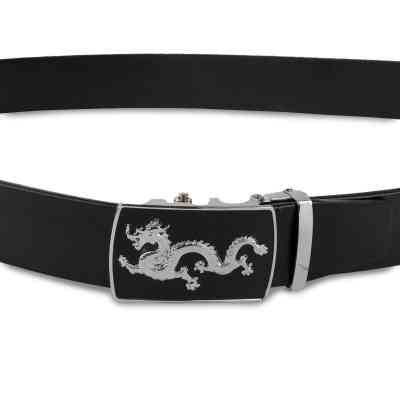 Ремень Vintage Мужской Черный (20256) Винница