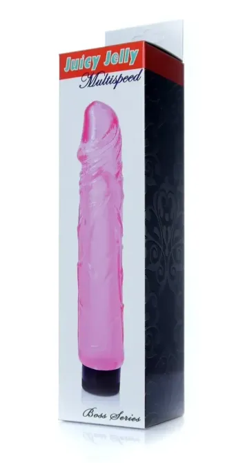 Вібратор Juicy Jelly Multispeed Pink Sex Aura Київ - фото 6