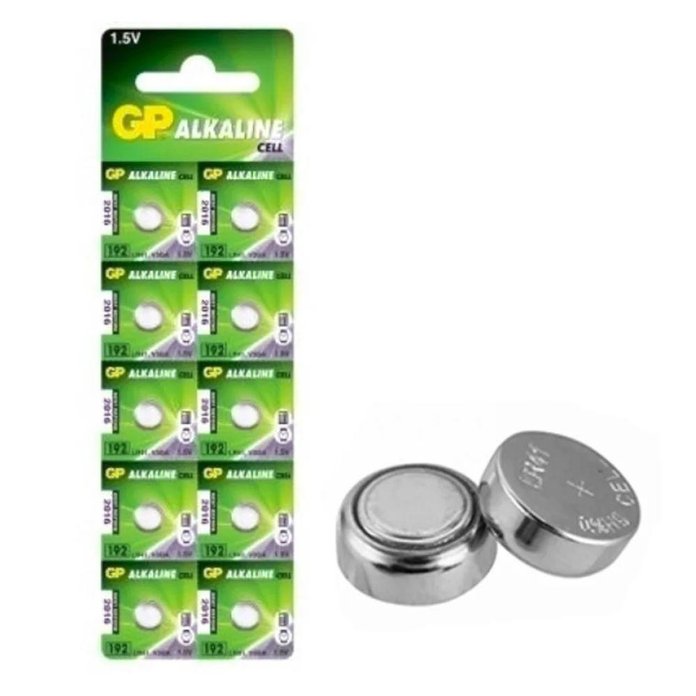 Батарейка GP 192/LR41/AG3 Alkaline (10шт) Київ - фото 3