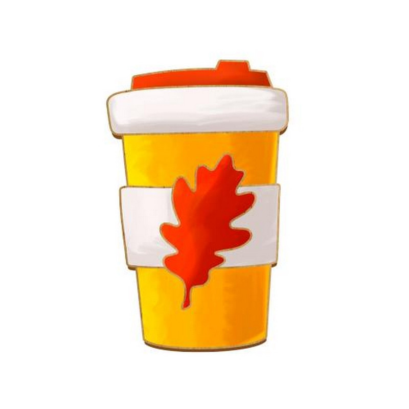 Заготовка броши для раскрашивания 