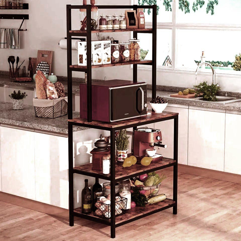 Стелаж кухонний "Бойсе" венге-шафран Миколаїв - фото 1