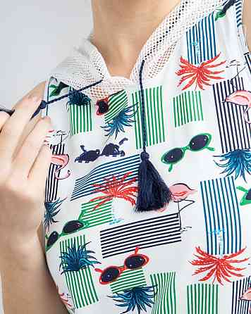 Туніка жіноча з капюшоном — Фламінго Nicoletta 83538 Київ