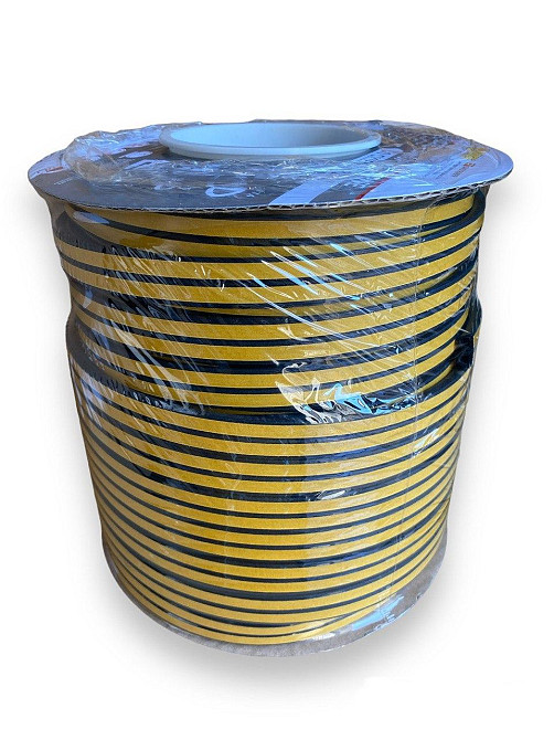 Уплотнитель самоклеящийся Sanok Rubber тип D 9х7,5 мм, 100 м (коричневый) Польша Харьков - изображение 2