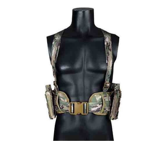 Ременно-плечевая система РПС Yakeda разгрузочный ремень с 6 подсумками Мультикам Винница