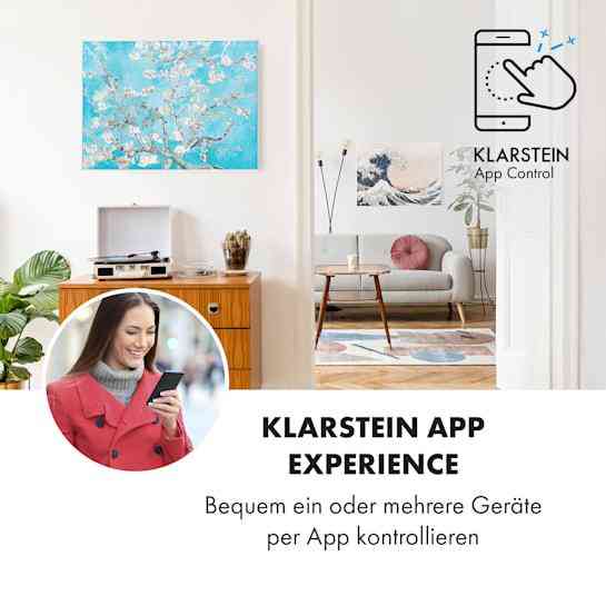 Розумний інфрачервоний нагрівач Wonderwall Air Art Klarstein Німеччина Рівне