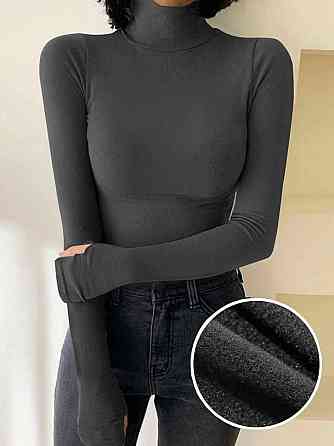 Жіночий класичний гольф теплий трикотаж пума Графіт, 46/48 Одеса