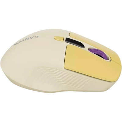 Мышка Canyon MW-26 LCD Silent Wireless/Bluetooth Yellow (CNS-CMSW26Y) Винница - изображение 5