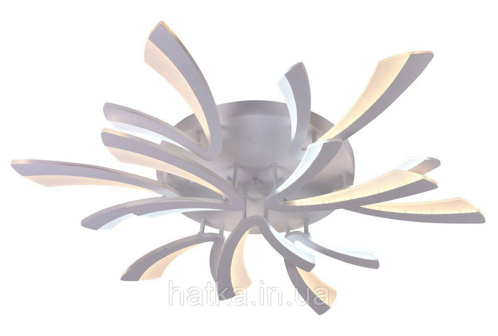 Люстра світлодіодна акрилова Sirius 6042-9 WT 92W Київ - фото 1