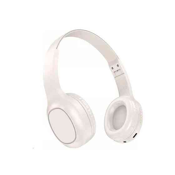 Навушники HOCO W46 Charm BT headset Milky White Київ