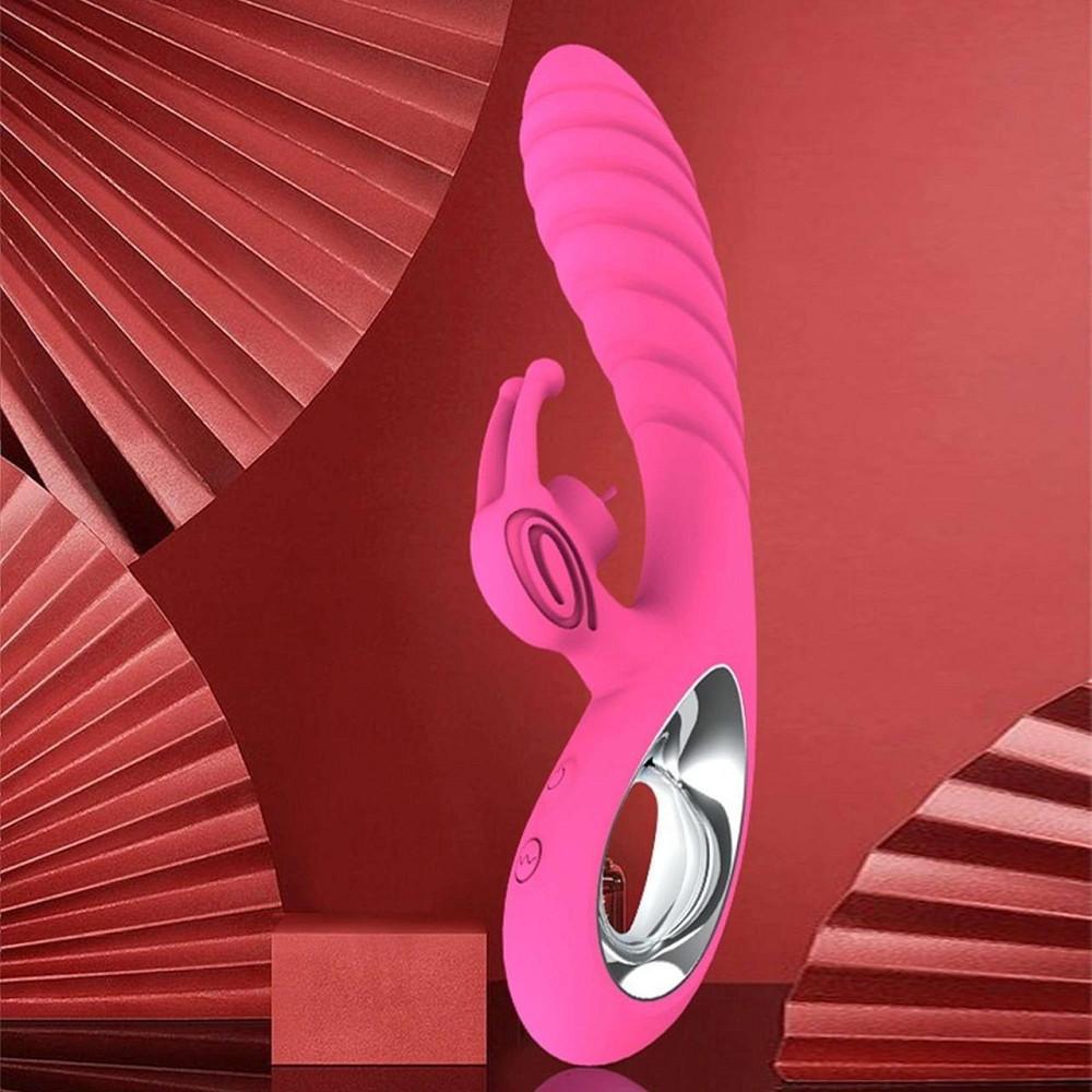 Вібратор Vicky USB Pink Sex Aura Київ - фото 9