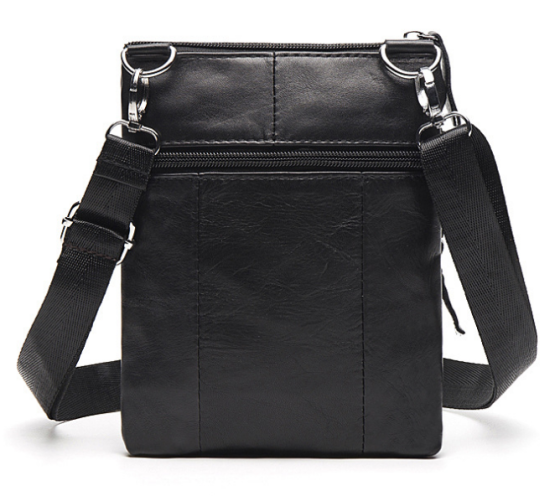 Сумка мужская Vintage компактных размеров 14607 Черный Киев