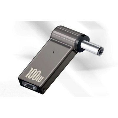 Адаптер PD 100W USB Type-C Female to DC Male Jack 4.5x3.0 mm HP ST-Lab (PD100W-4.5x3.0mm-HP) Вінниця - фото 1